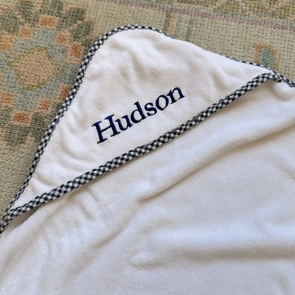 Pottery Barn Kids “Hudson” baby towel
